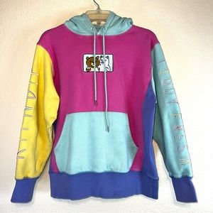 Rip n Dip x Teddy Fresh 2.0 Colorblock Hoodie Sweatshirt Sz S